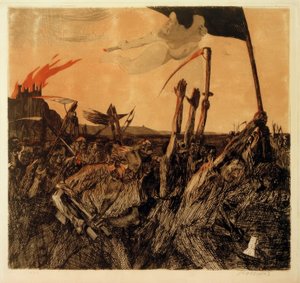 ケーテ・コルヴィッツ、暴動 作： Käthe Kollwitz