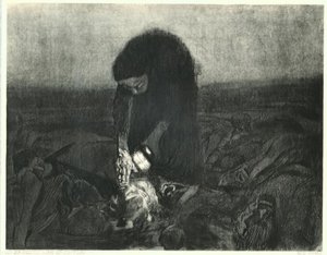 戦場 作： Käthe Kollwitz