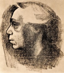 自画像 作： Käthe Kollwitz