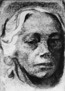 自画像 作： Käthe Kollwitz