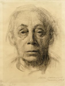 自己イメージと顔 作： Käthe Kollwitz