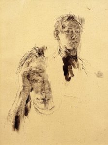 2つの自画像 作： Käthe Kollwitz