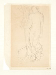「我らの主はイヴに命を吹き込む」の下書き 作： Kai Nielsen