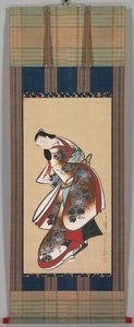 娼婦、1700 年代初頭。 作： Kaigetsudō Doshin