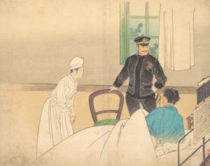 魚雷奉行 水雷艦 1900年頃 作： Kajita Hanko