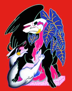 Silent Witness、2020年（綿にアクリル） 作： Kam Tsz