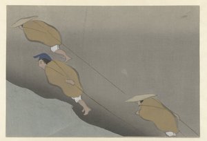 ボートを引く 三船 百花繚乱（連載タイトル） モモヨグサ（連載タイトル） 作： Kamisaka Sekka