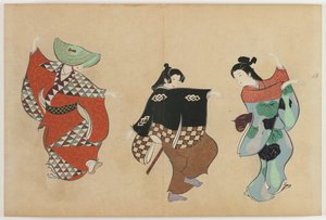 百世草（ももよぐさ）：踊り（おどり） 作： Kamisaka Sekka