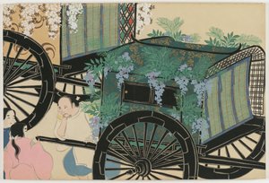 百世草（ももよぐさ）：花飾り車（はなさしぐるま）