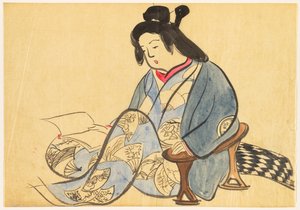 百世草（ももよぐさ）：徒然（徒然） 作： Kamisaka Sekka