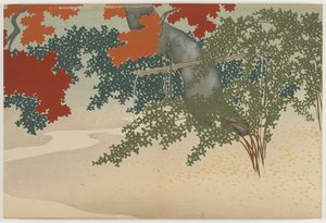 桃世草（ももよぐさ）：晩秋（房州） 作： Kamisaka Sekka