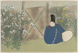 百世の花（ももよぐさ）：中国（なかぐさ） 作： Kamisaka Sekka