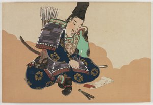 Ｆぉうぇｒｓ おｆ あ ふんｄれｄ をｒｌｄｓ （ももよぐさ）： たいら の ただのり （ただのり） 作： Kamisaka Sekka