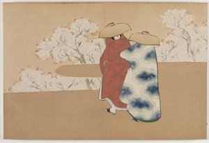 百世草（ももよぐさ）：三月（弥生） 作： Kamisaka Sekka