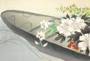 ももよぐさの花舟 作： Kamisaka Sekka