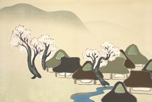 Haru No Denka, from Momoyo-gusa 作： Kamisaka Sekka