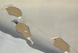 ひきふね、ももようぐさ（世界の物）Vol II、pub.1909（色版木版） 作： Kamisaka Sekka