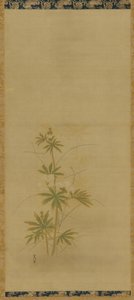 藍玉セット 江戸時代・17世紀中頃～18世紀初頭 作： Kanô Yôboku Tsunenobu