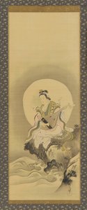 岩上弁天坐像 江戸時代・17世紀中頃～18世紀初頭 作： Kanô Yôboku Tsunenobu