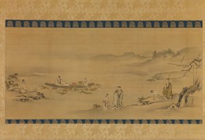 4人のアドミラール 17世紀後半から18世紀前半 作： Kanô Yôboku Tsunenobu