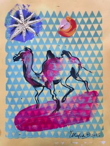 キャメル＆スター 作： Kanat Ibragimov