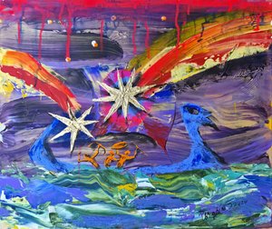 宇宙の蛇の戦士たち 作： Kanat Ibragimov