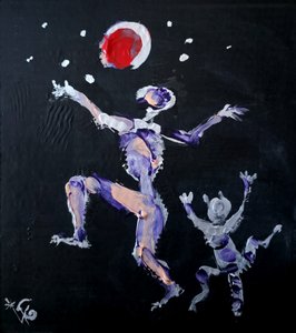 幻想的な月の舞 作： Kanat Ibragimov