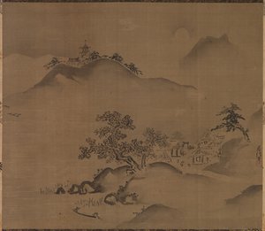 中国の風景 作： Kano Chikanobu