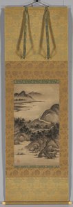 季節の風景：夏、1500年代半ばから後半。 作： Kano Hideyori
