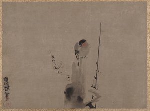 梅の木の鳥。 作： Kano Naonobu