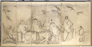 シャン山の 4 人の長老、1600 年代。