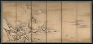 1668年の「四季」。 作： Kanō Tan’yū