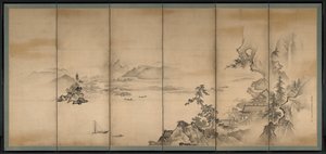 四季、1668年。 作： Kanō Tan’yū