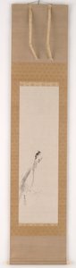 切り株にとまる鳥 江戸時代・17世紀 作： Kanō Tan’yū