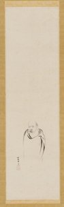 達磨、江戸時代、17世紀。 作： Kanō Tan’yū