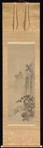夏の風景、1662年。 作： Kanō Tan’yū