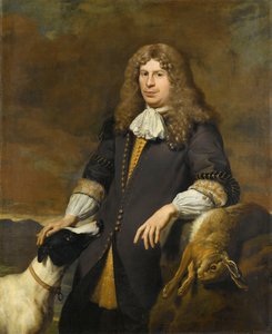 1672 年のアムステルダム市会議員ヤコブ デ グラフと思われる男性の肖像