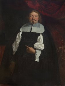 シュデニツェ伯爵ヒュンプレヒト・ヤン・ツェルニン（1628-1682）の肖像 - カレル・スクレタ（1610-1674）。油彩・キャンバス 作： Karel Škréta