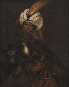 ターバンと甲冑の男 作： Karel van III Mander