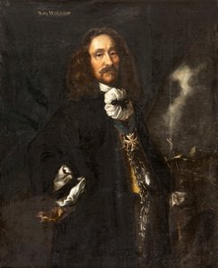提督Witte Corneliszoon de With 1599-1658、1657〜1658年頃の肖像。 作： Karel van Mander III