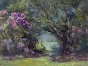 チリ、クラニラウエの庭園、1998 作： Karen Armitage