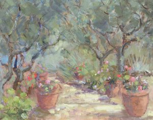 ポルトエルコレの庭園、イタリア、1996 作： Karen Armitage