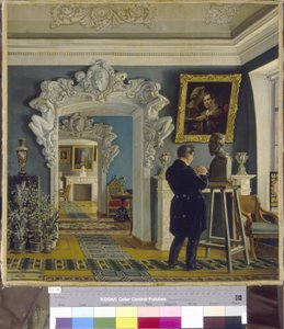 彫刻家 Ivan P. Vitali (1794-1855) が働いています。 Karl Petrovich Bodri（1812-1894）による絵画、キャンバスに油彩
