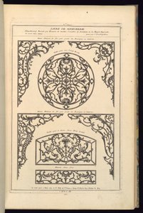 看板や提灯を吊るすための2つの鉄の絞首台 作： Karl Albert von Lespilliez