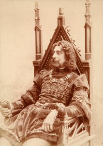ハムレットとしてのロシアの大公コンスタンティンコンスタンティノビッチ、1900 作： Karl August Fischer