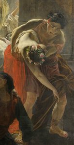 ポンペイ最後の日の詳細（カール・ブリューロフ、1833年、ロシア美術館）
