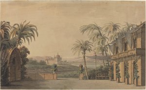 トルコの舞台デザイン 作： Karl Ferdinand Langhans