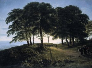 朝、1813 作： Karl Friedrich Schinkel