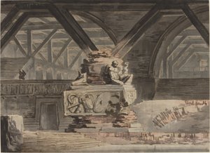 ステージデザイン：セパルクラル・ヴォールト 作： Karl Friedrich Schinkel