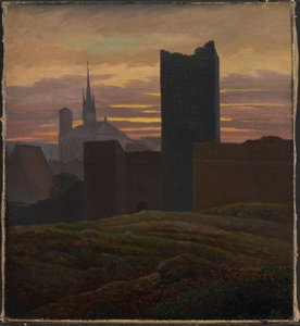 インペリアルキャッスル、エゲル 作： Karl Gustav Carus
